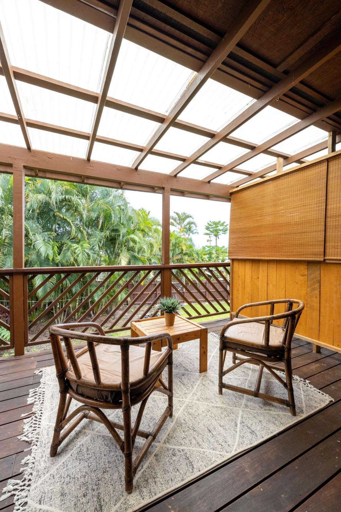 カイルア・コナThe Bamboo Houseアパートメント エクステリア 写真